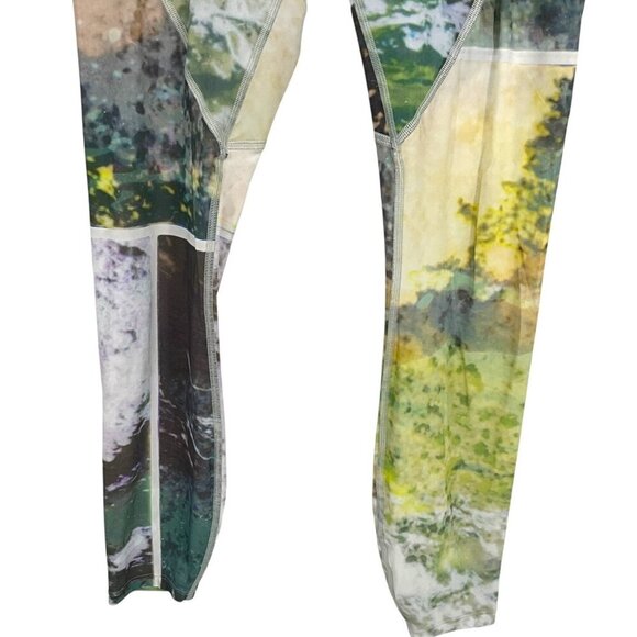 Lululemon LAB Nulux And Mesh High Rise Tight 25" Apparition Multi Size 8 - Picture 3 of 9